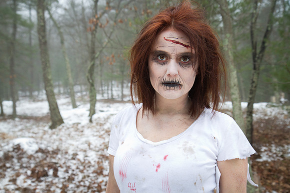 Zombie woman