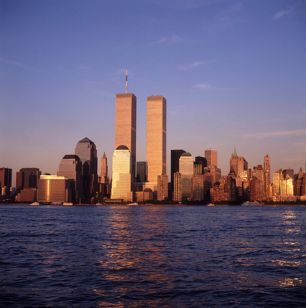 World Trade Center at sundown