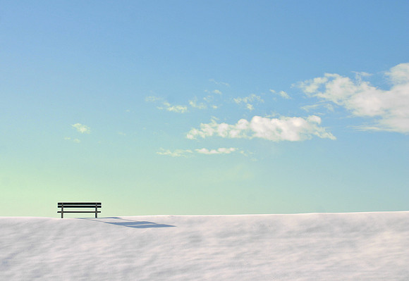 lone bench